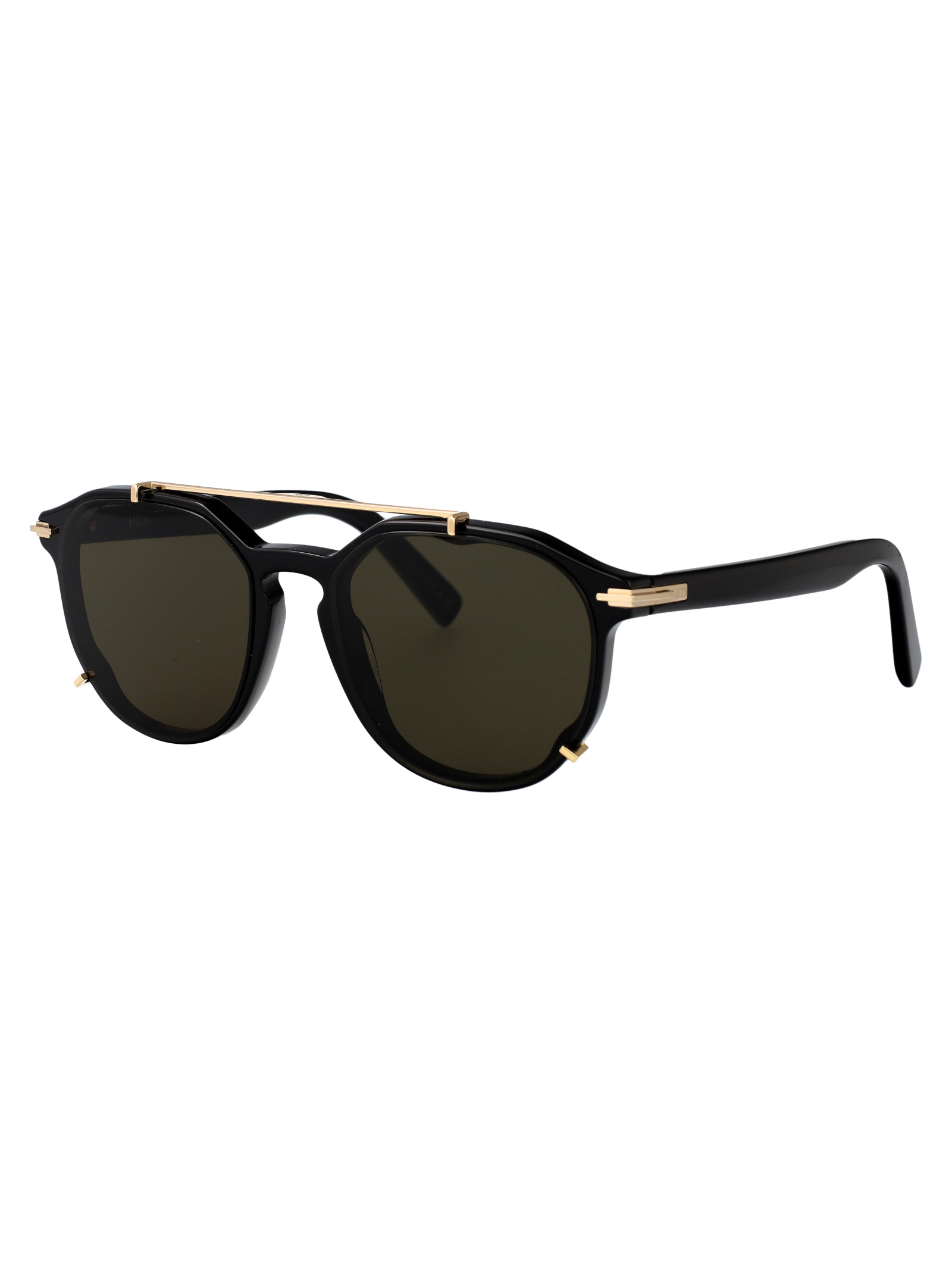Dior Blacksuit Ri 10c0 Nero Lucido Sunglasses In Black