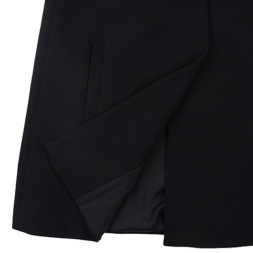 Max Mara Long-sleeved Coat In Black