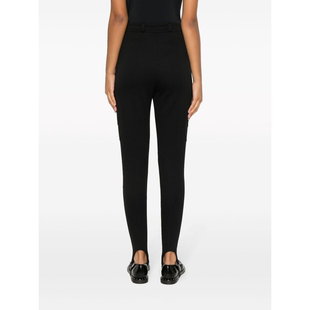 Casablanca Belt Loop Belt Casual Pants In Black