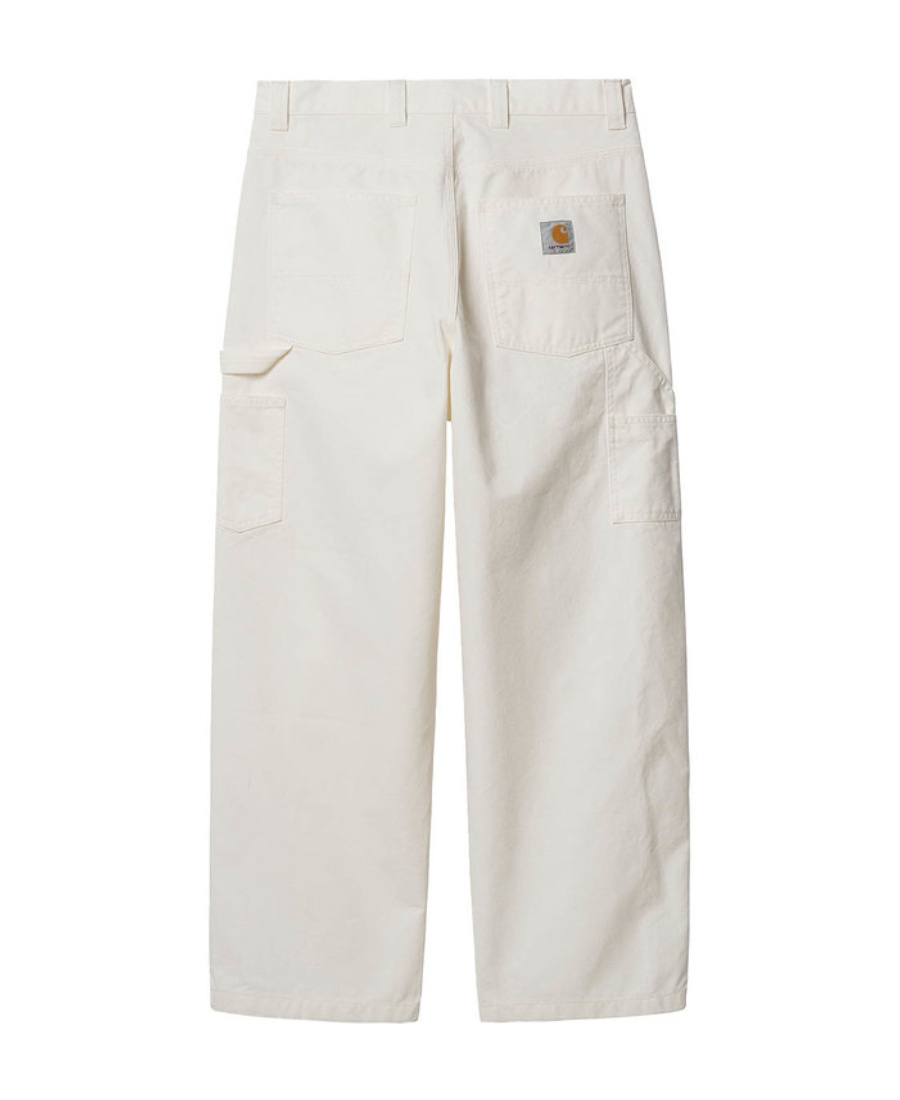 Carhartt Walter Double Knee Tapered Trousers In White