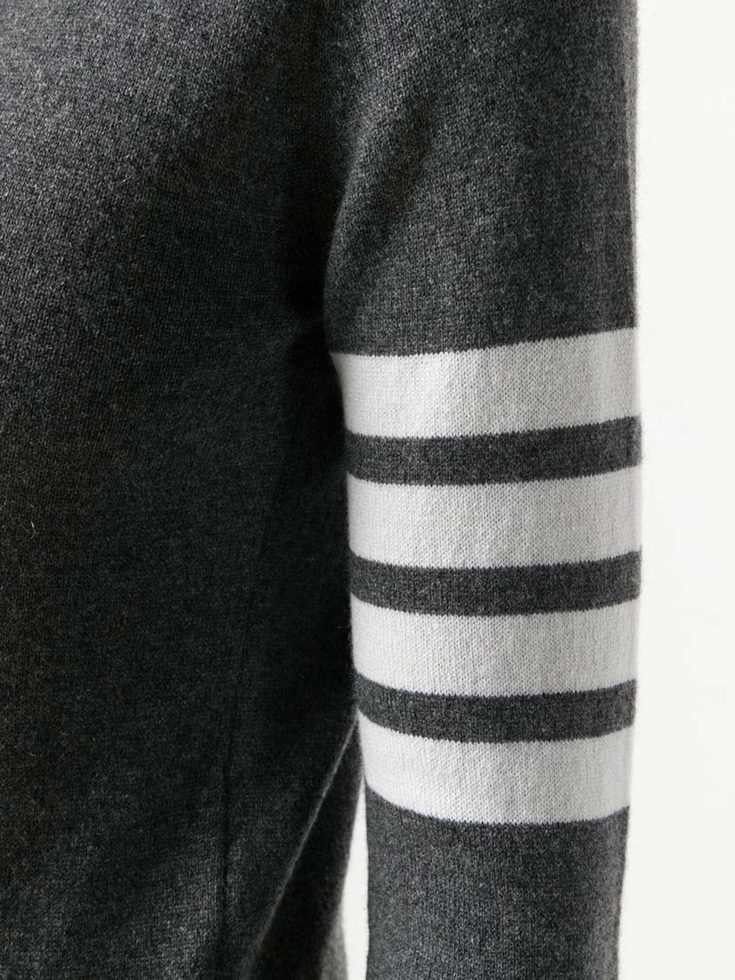 Thom Browne Turtleneck Sweater In Black