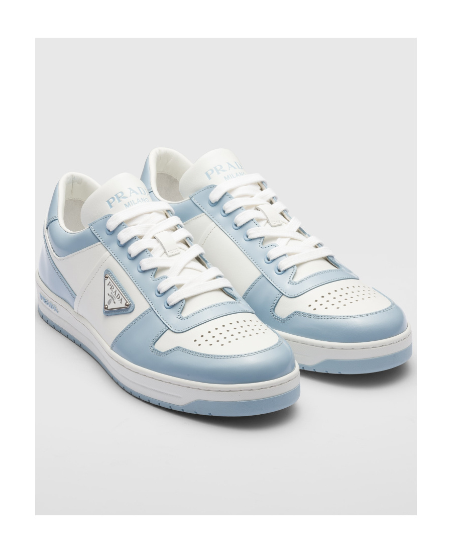 Prada Downtown Low-top Sneakers In White