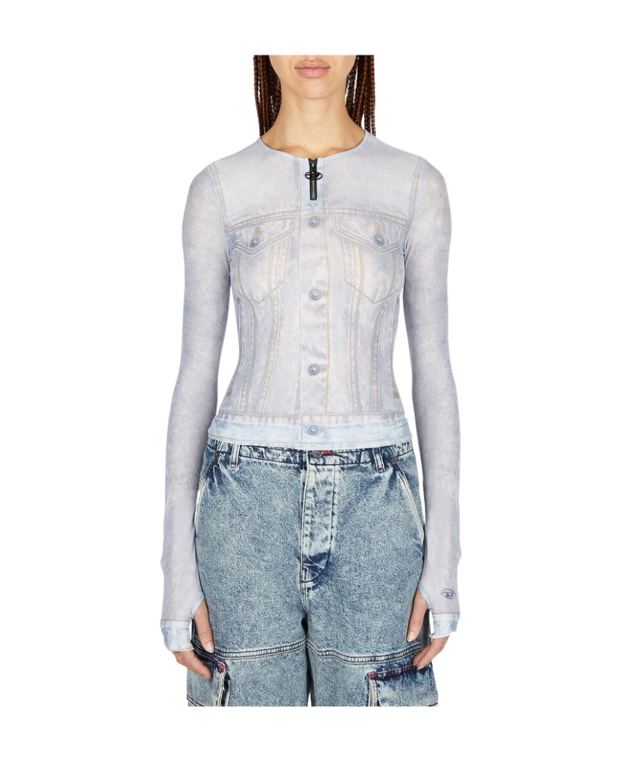 Diesel Printed T-shirt In White