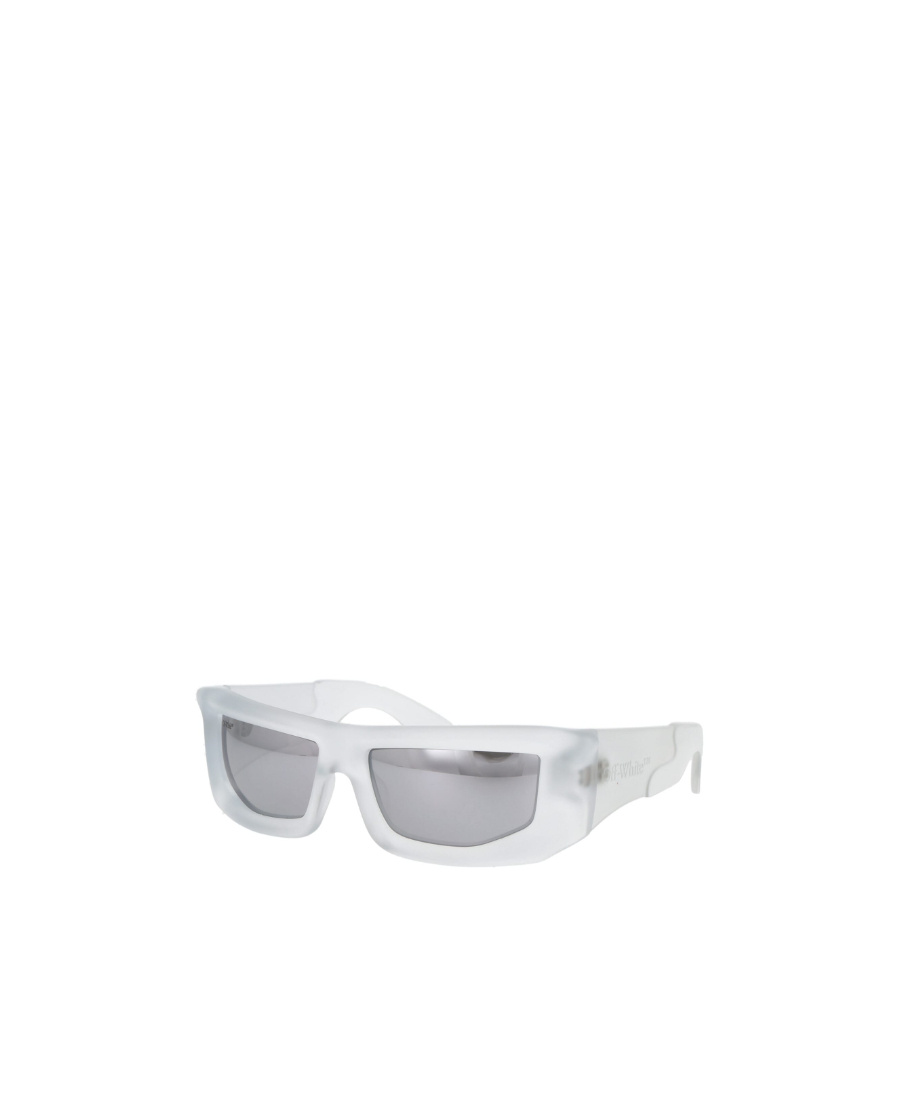 Off-white Tinted Rectangle Sunglasses In Gray
