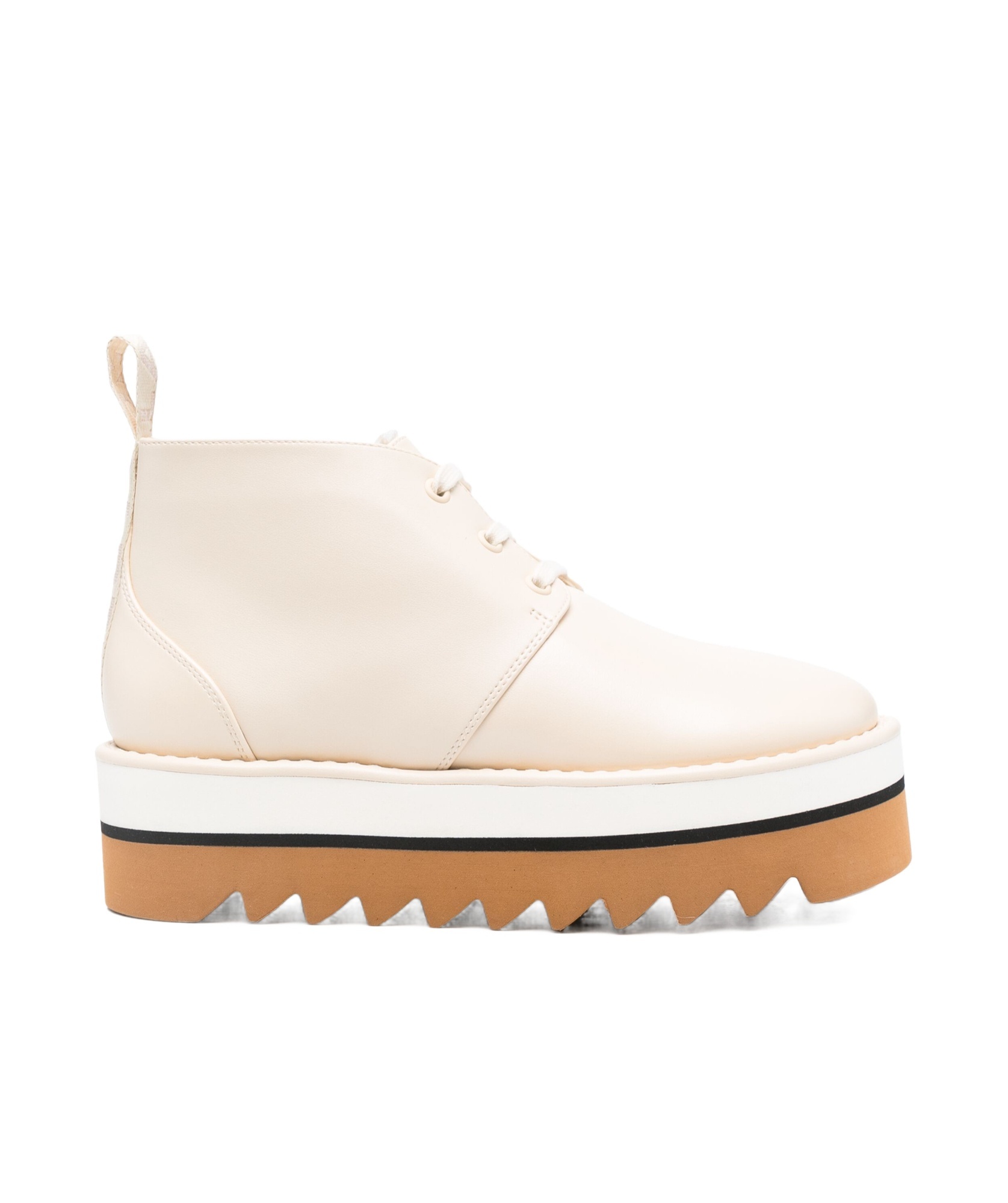 Stella Mccartney Sneakelyse Platform Chukka Boot In White