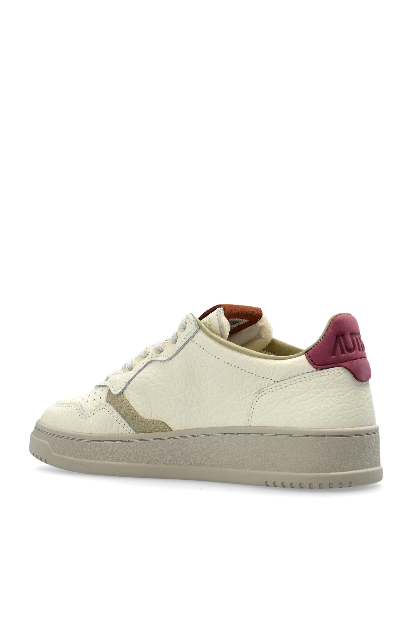 Autry Medalist Low Nbk Ele Suede Brg Brn In Neutral