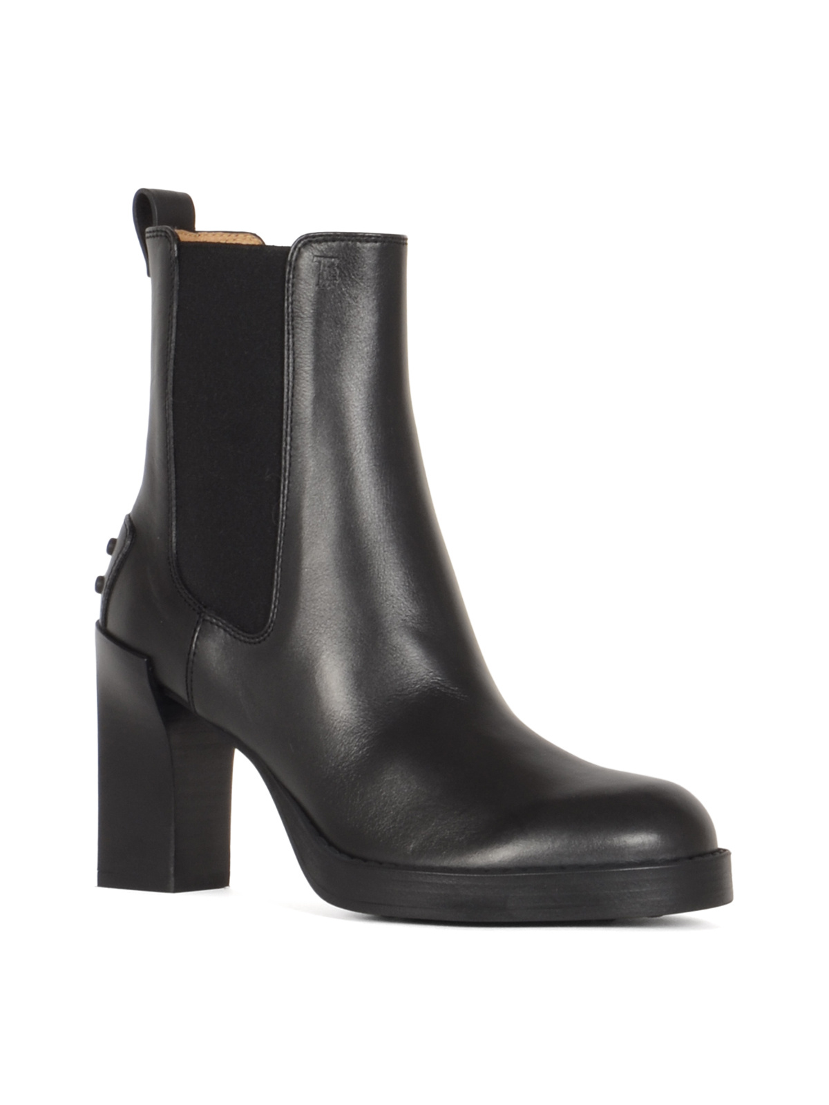 Tod's Heeled Ankle Boots In Black