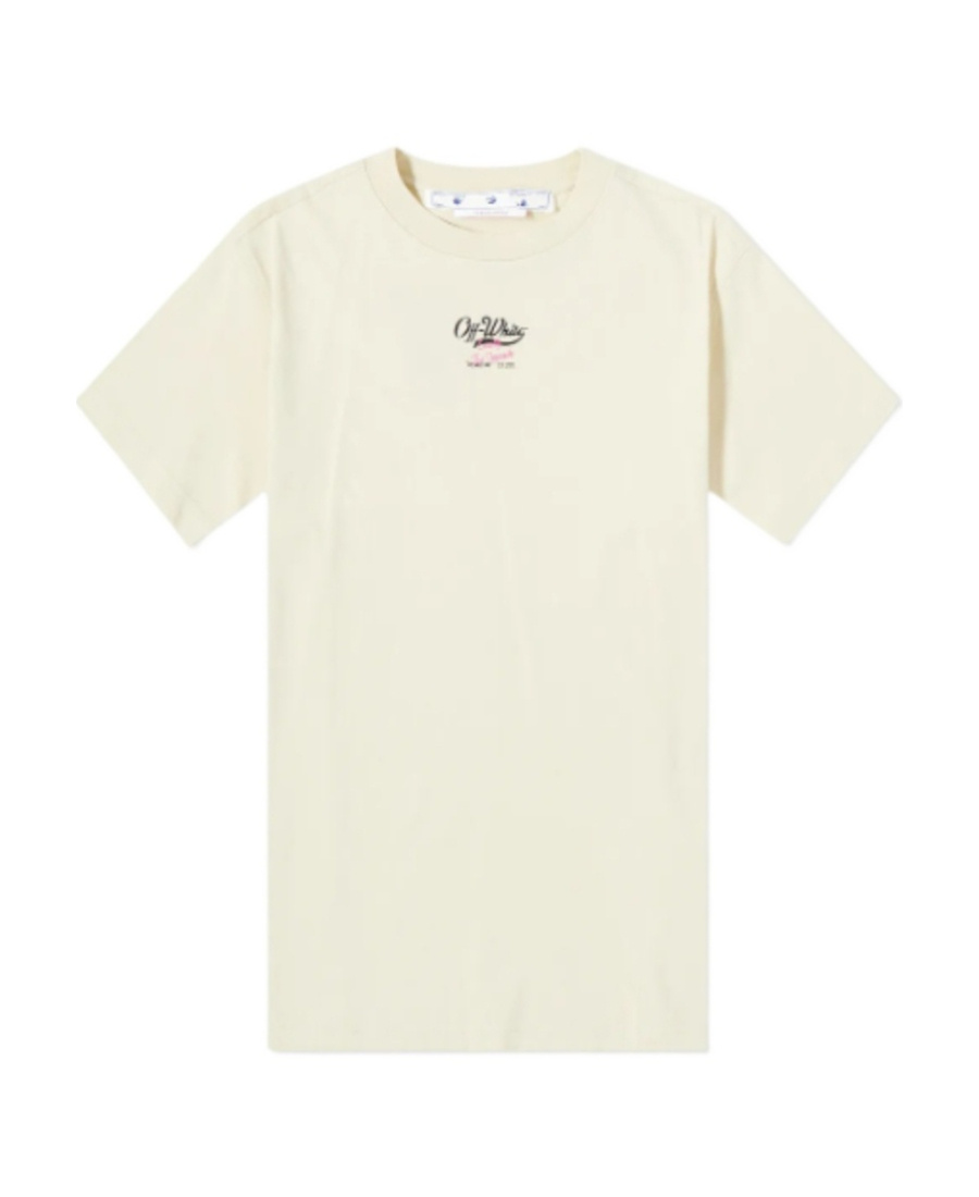 Off-white Surf  Script Logo T T-shirt In White