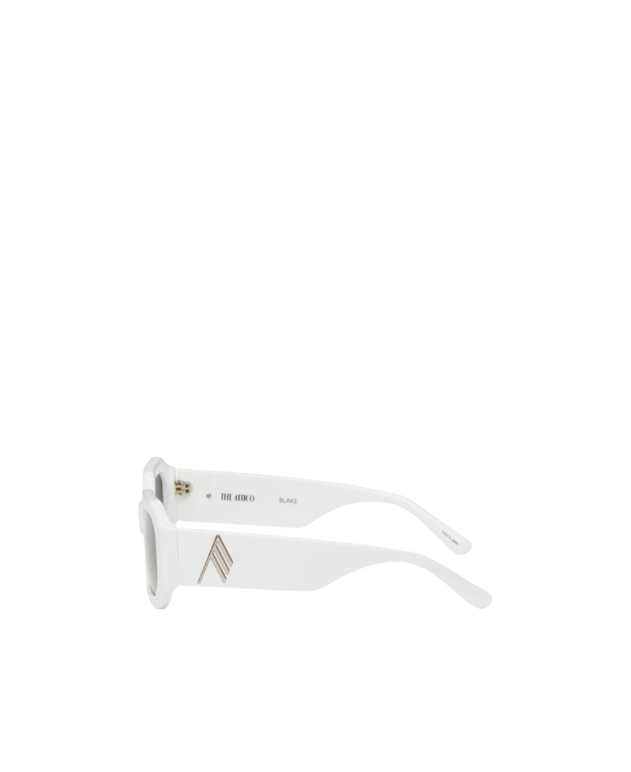 Attico The  X Linda Farrow Cooperative Sunglasses In Gray