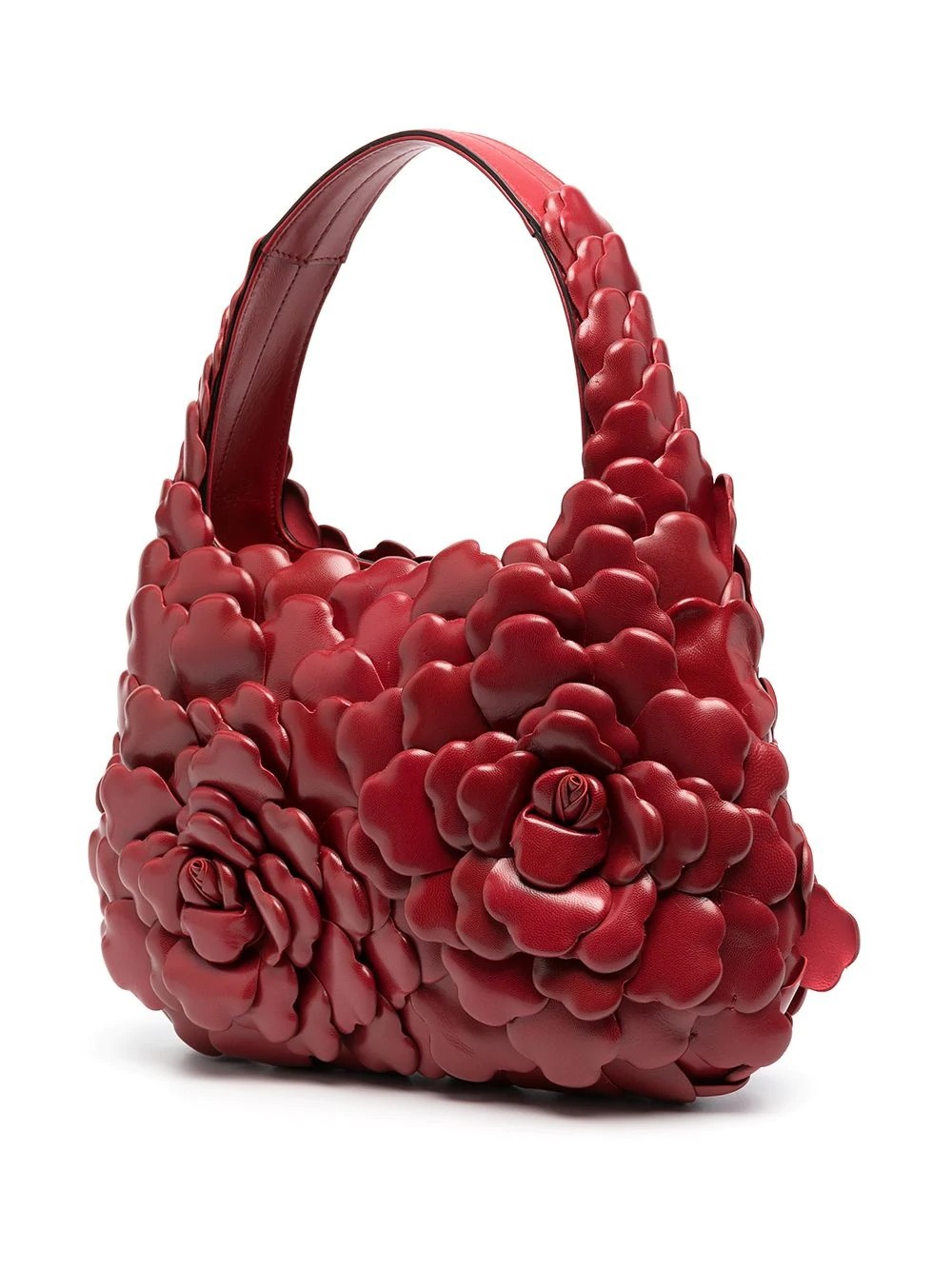 Valentino Small 03 Rose Edition Tote In Red