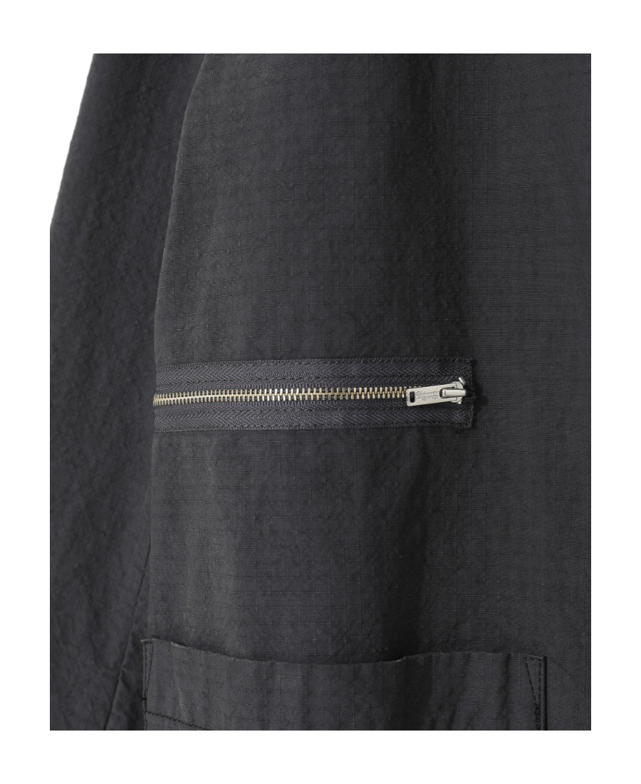 Undercover Dark Grey Cotton Blazer In Black