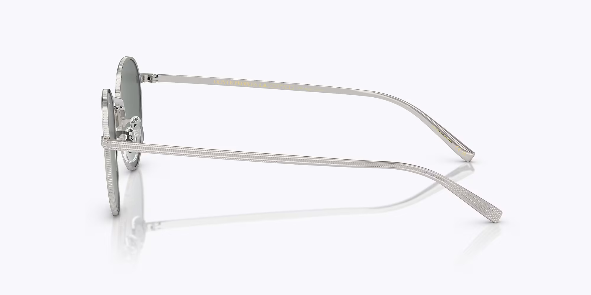Oliver Peoples M-4 30th Round-frame Sunglasses In Silver