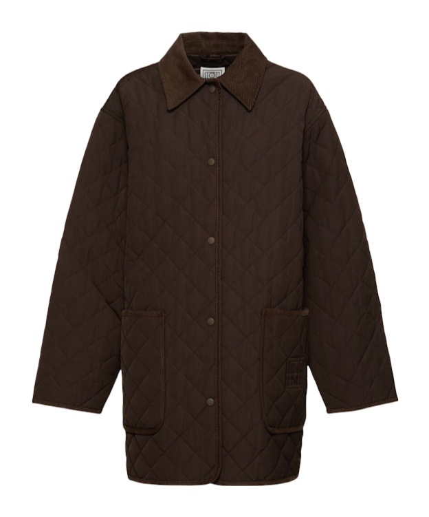 Totême Lapel Long-sleeved Coat