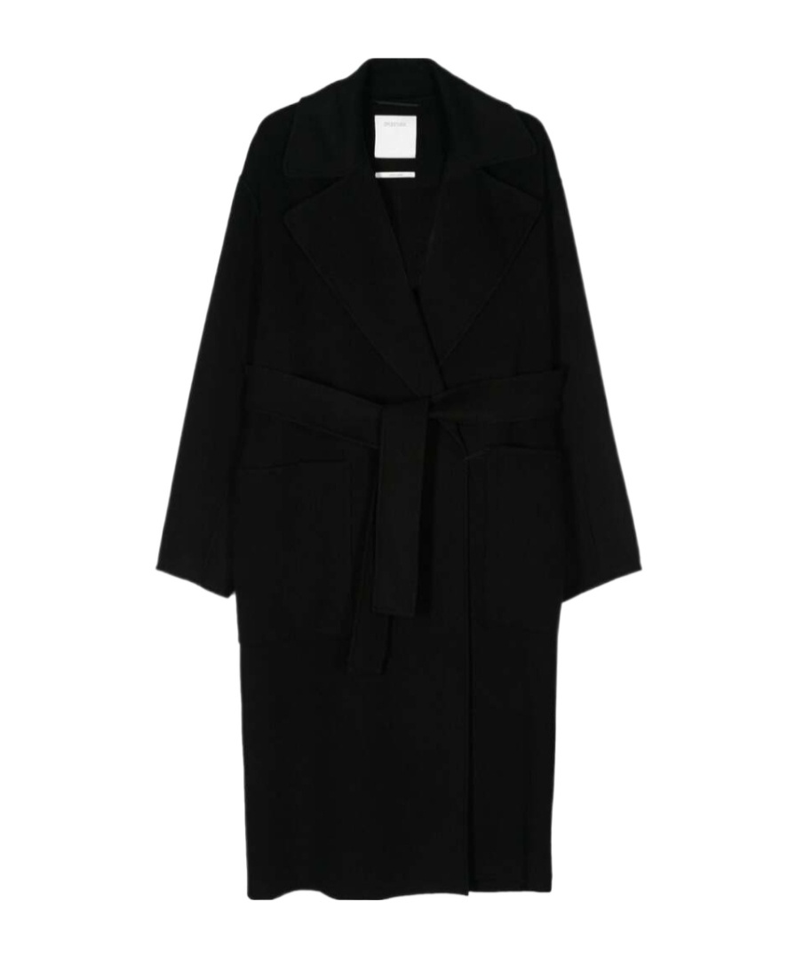 Sportmax Orense Wool And Cashmere Coat In Black