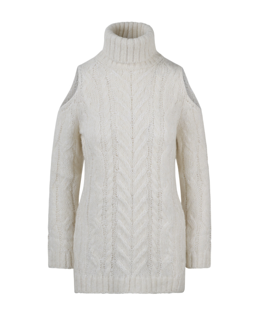 P.a.r.o.s.h Long-sleeved Sweater In White