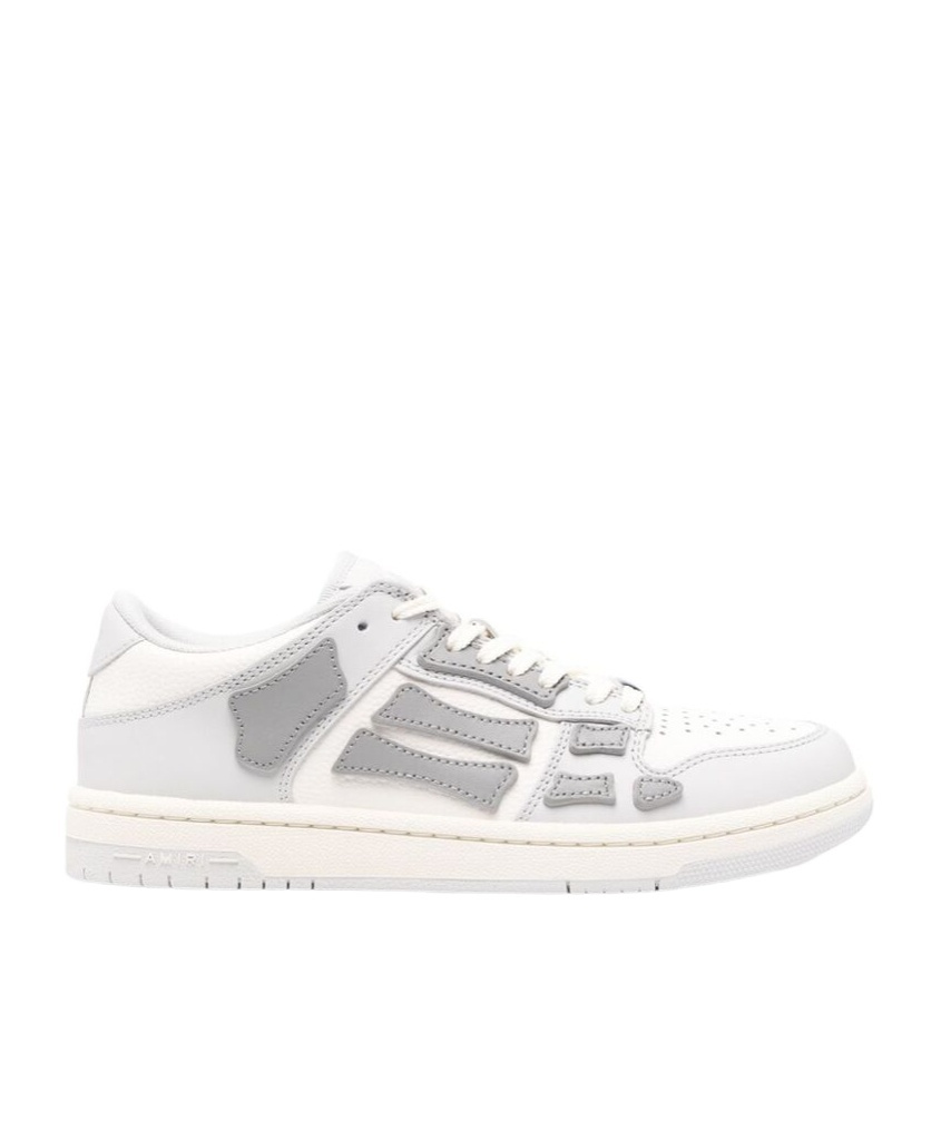Amiri Skel Colorblock Low-top Sneakers In White