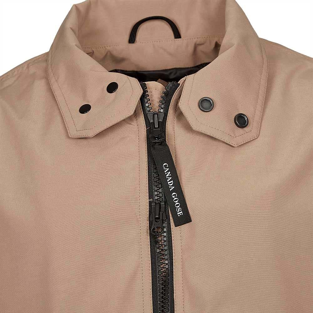 Canada Goose Rosedale Logo-patch Jacket In Nude
