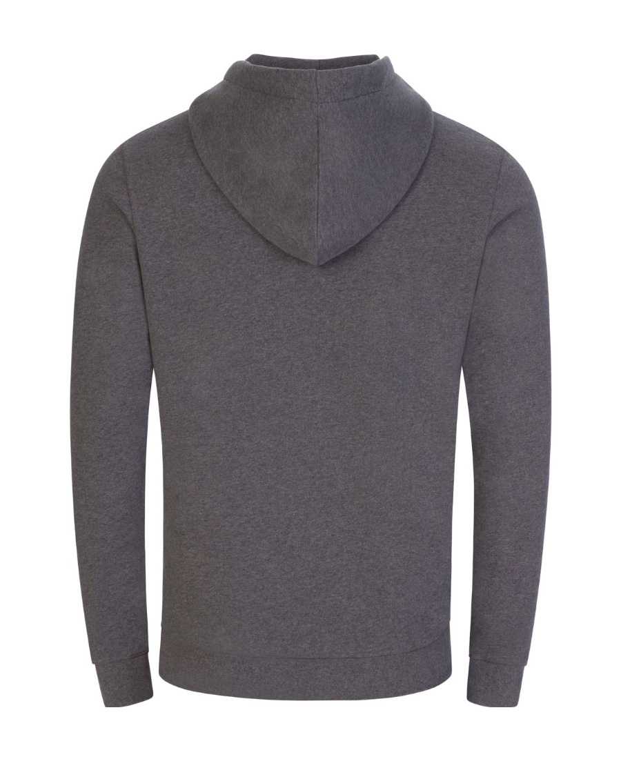 Hugo Boss Logo-print Cotton Hoodie In Black