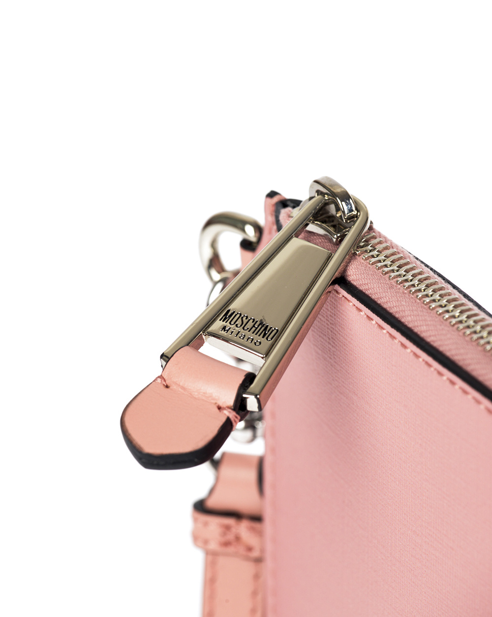 Moschino Logo Handbag In Nude