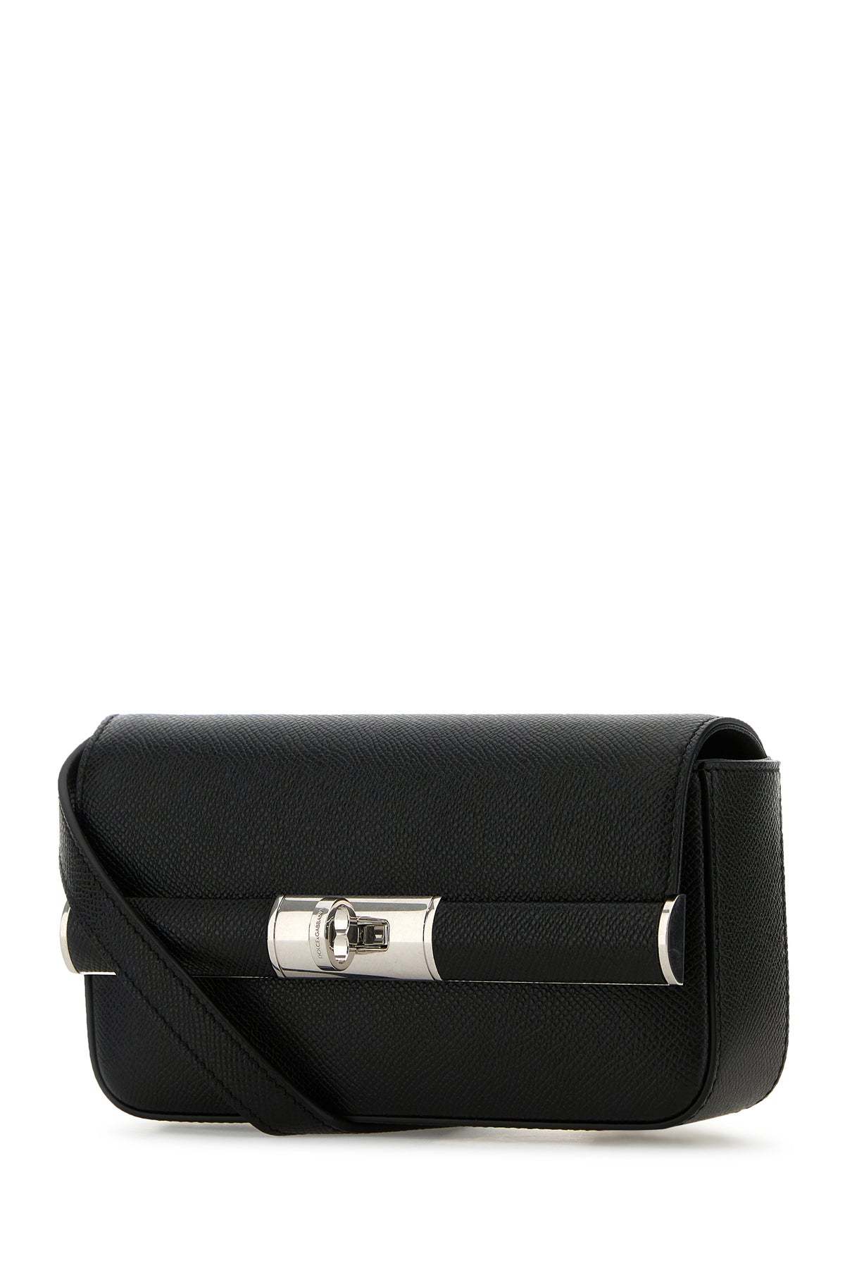 Dolce & Gabbana Marlene Minibag In Calfskin In Black