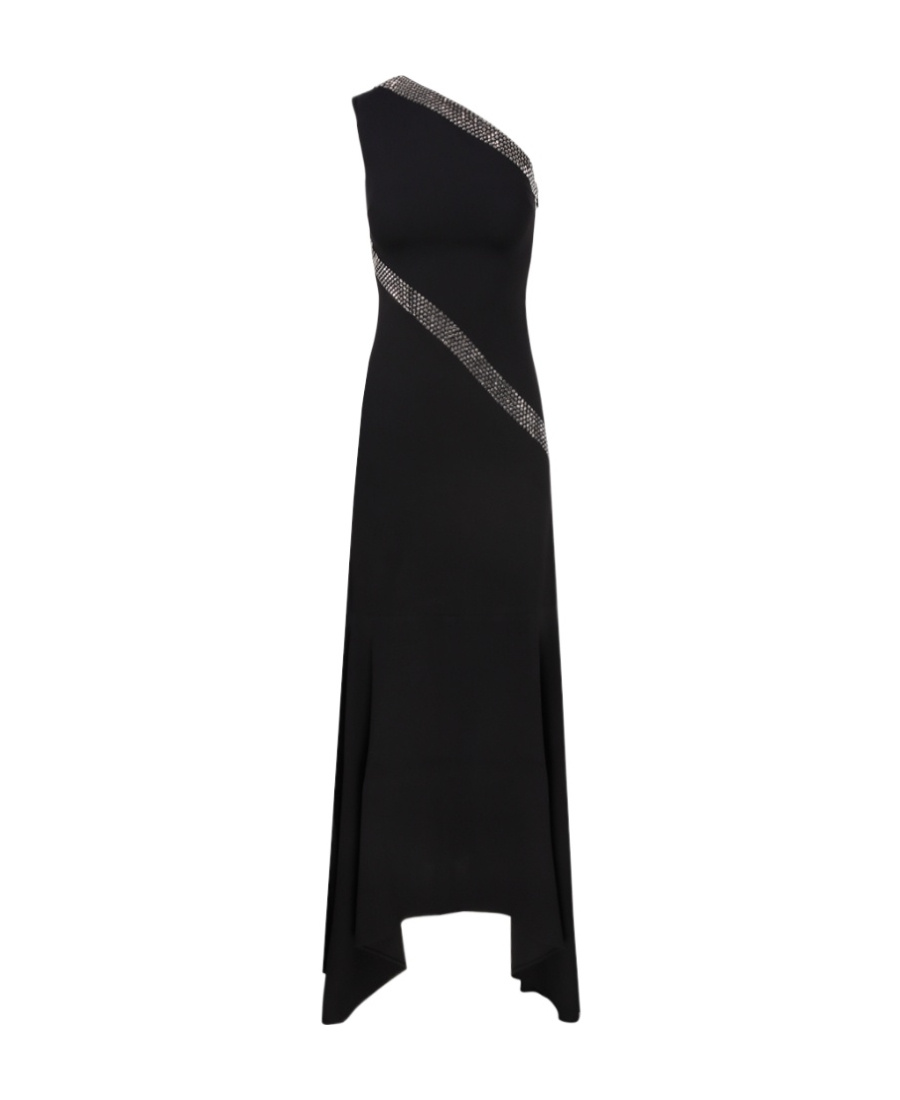 Stella Mccartney Studded Mermaid Gown In Black