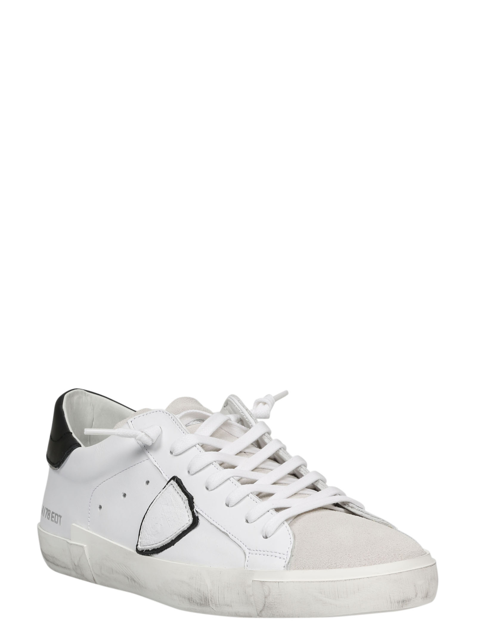Philippe Model Imitation Casual Sneakers In White