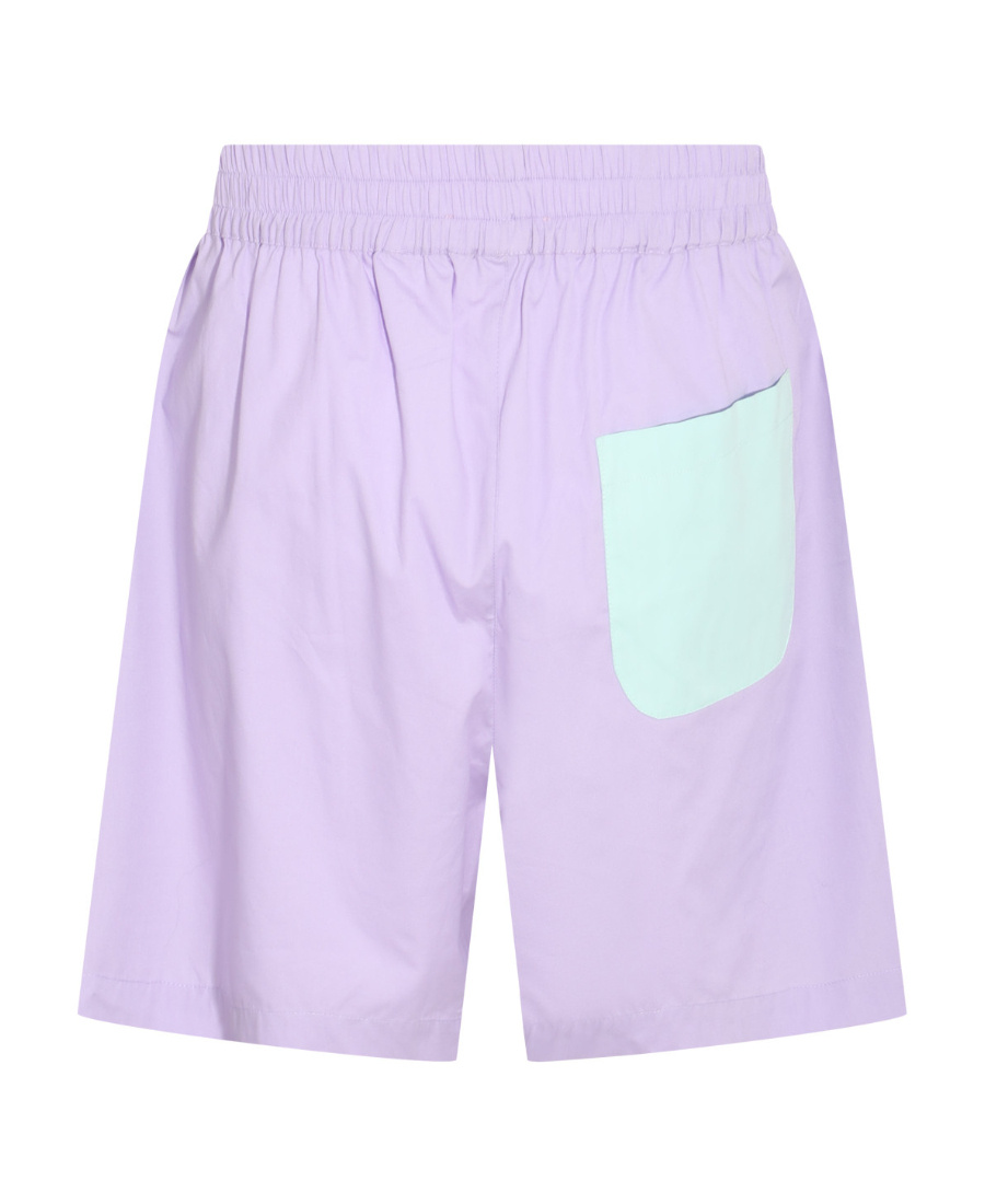 Ih Nom Uh Nit Logo-print Elasticated-waist Shorts In Purple