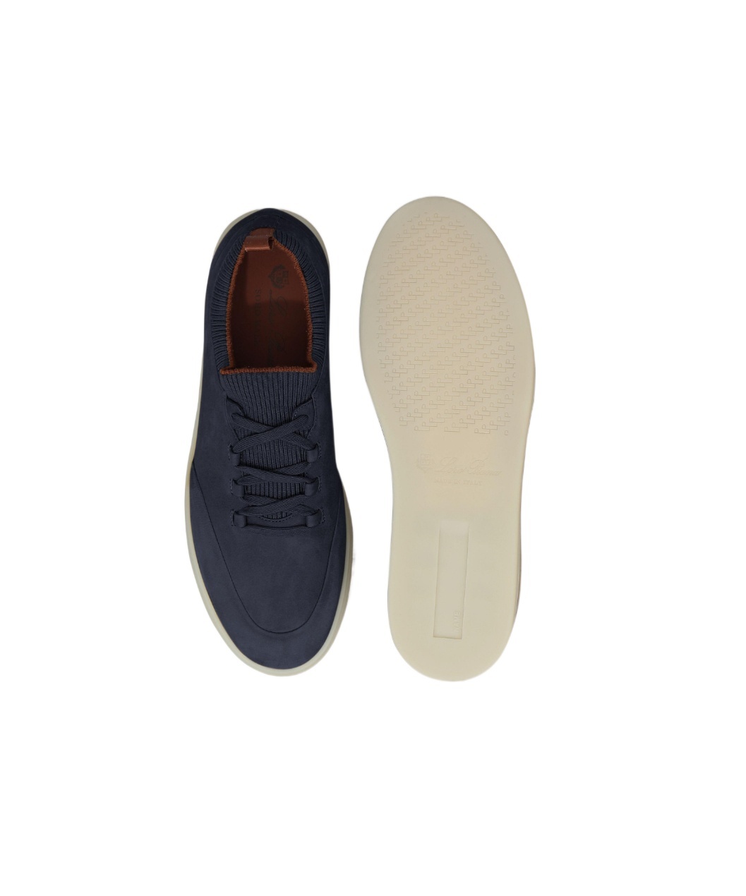 Loro Piana Soho Walk Low-cut Casual Shoes In Black