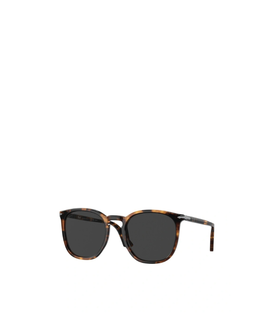 Persol Rectangle-frame Sunglasses In Black