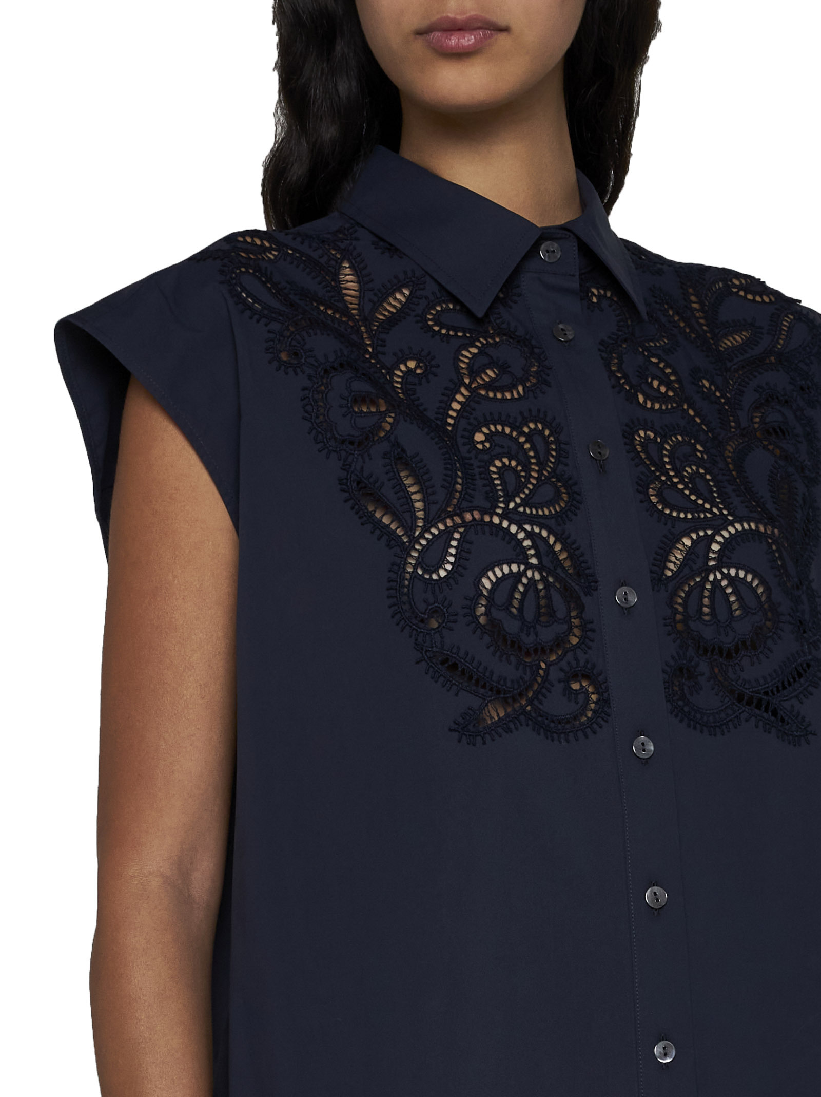 Shop P.a.r.o.s.h Sleeveless Vest In Black