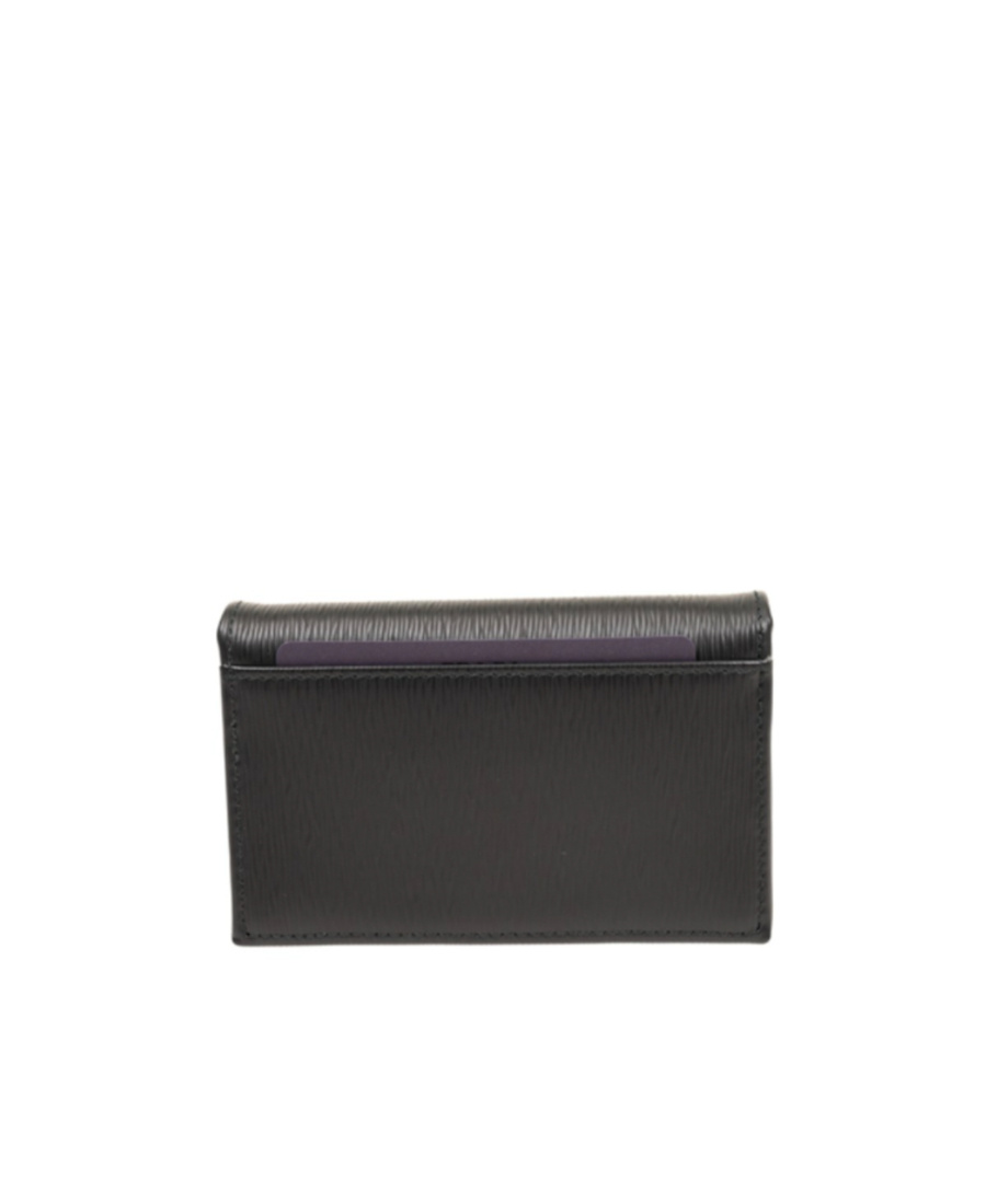 Prada Logo Wallet In Black