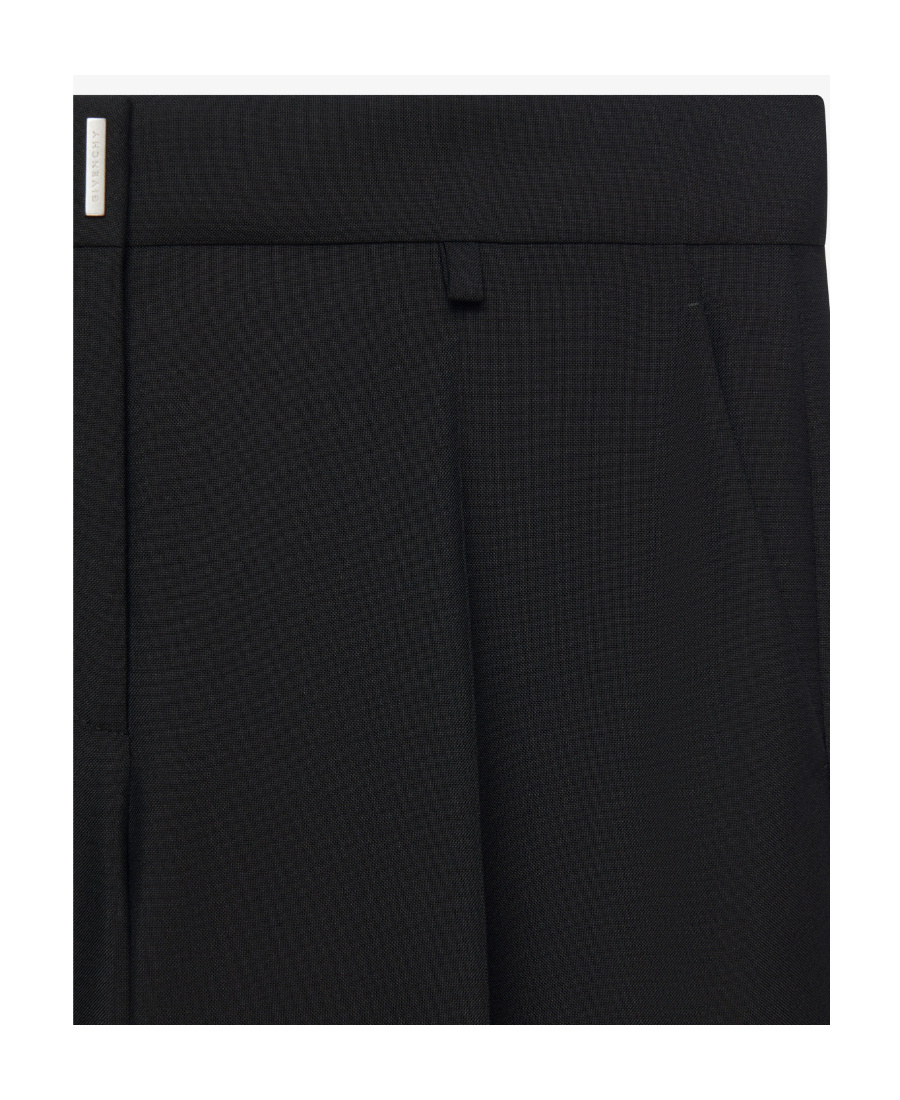 Givenchy Logo Casual Pants In Black