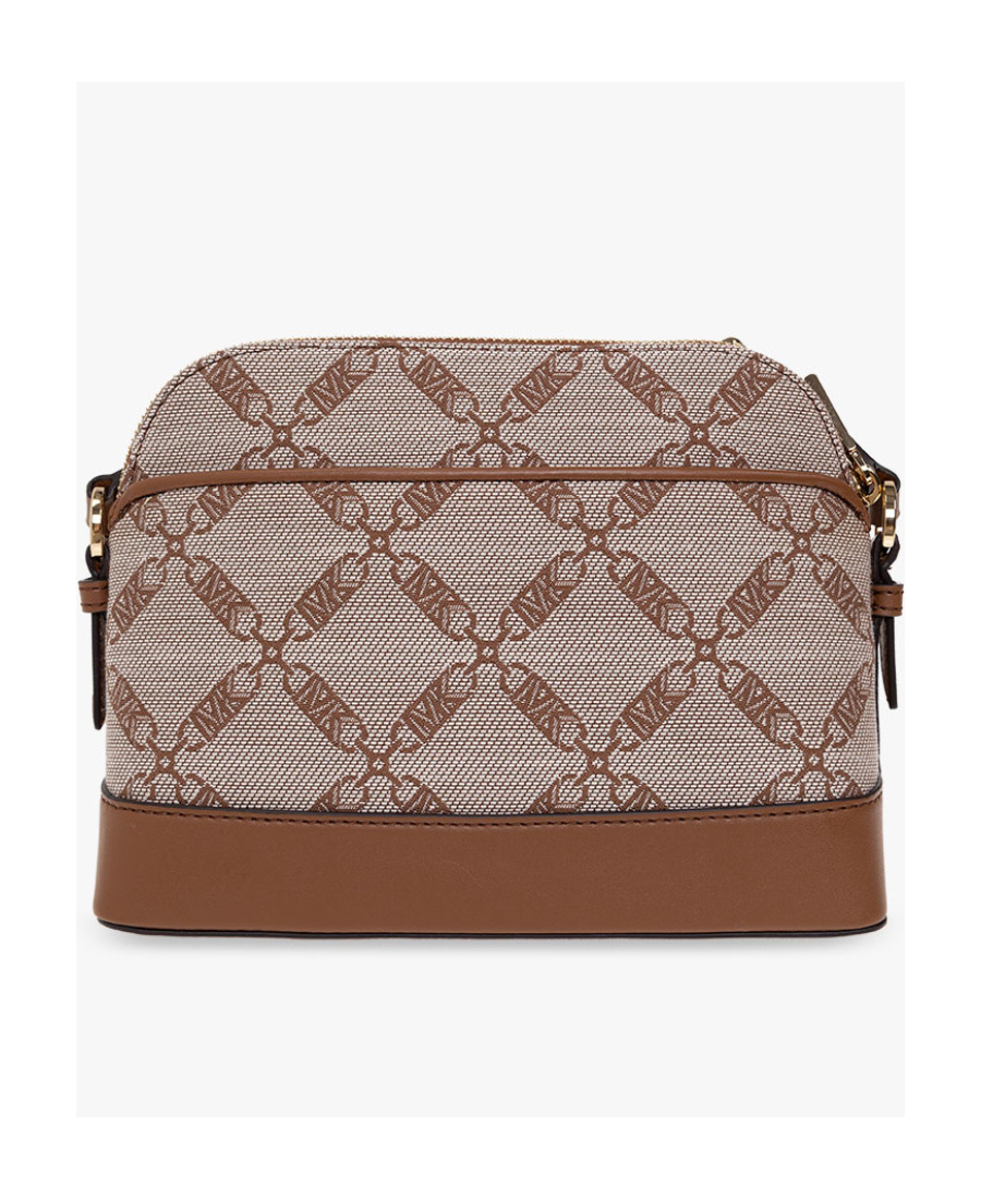 Michael Michael Kors Logo-embossed Crossbody Bag In Brown