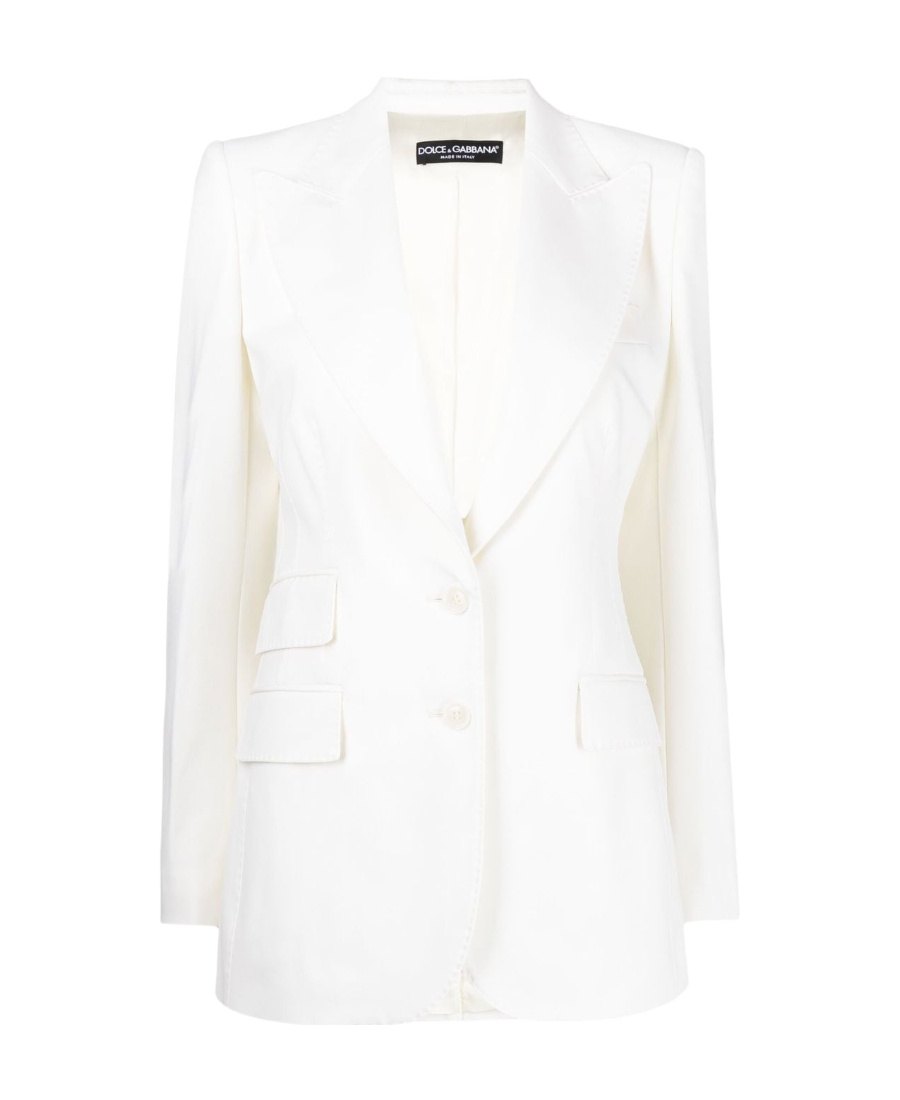 Dolce & Gabbana Turlington Single-breasted Jacket Clothing In White