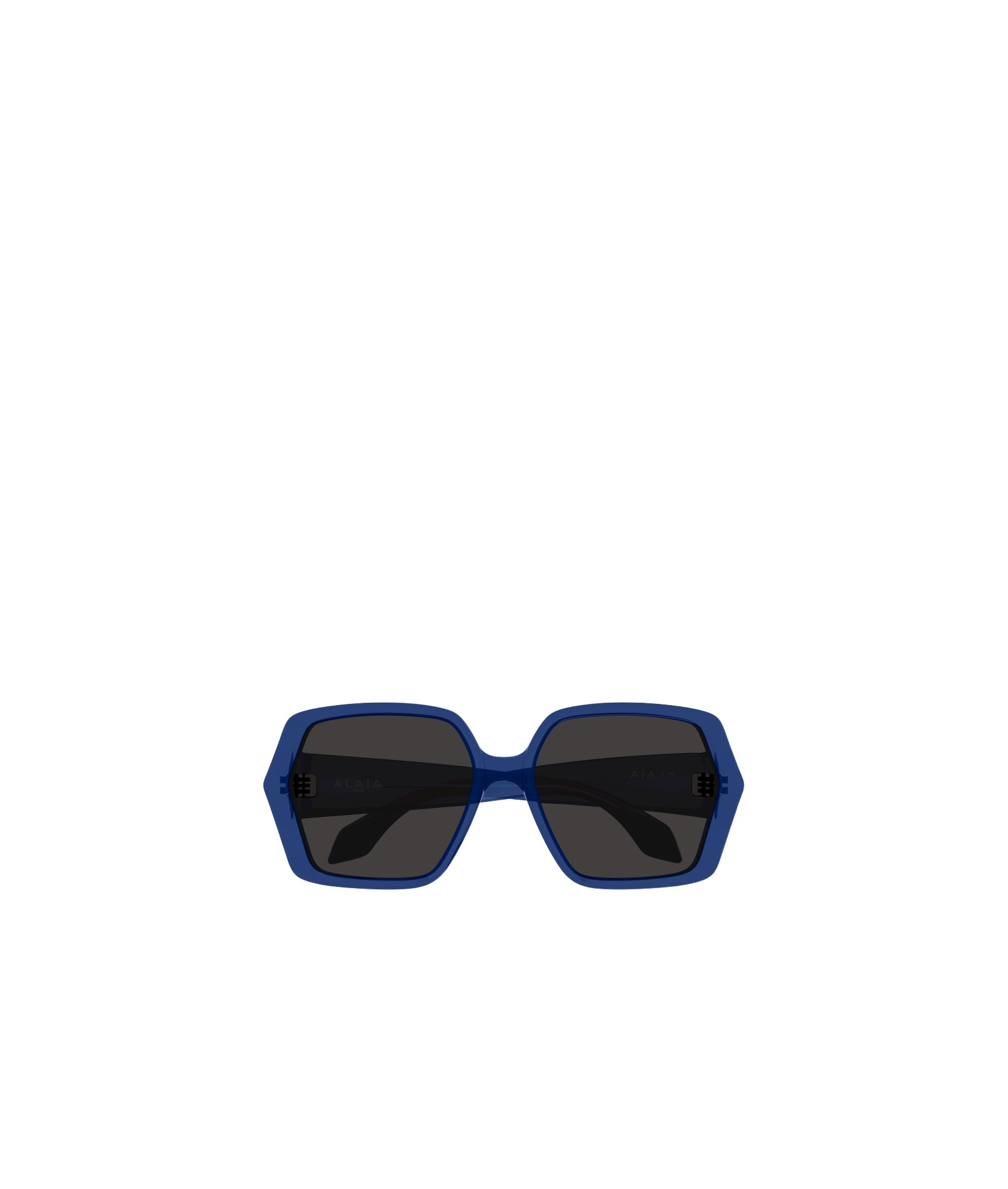 Alaïa Aa0077s Geometric-frame Sunglasses In Black