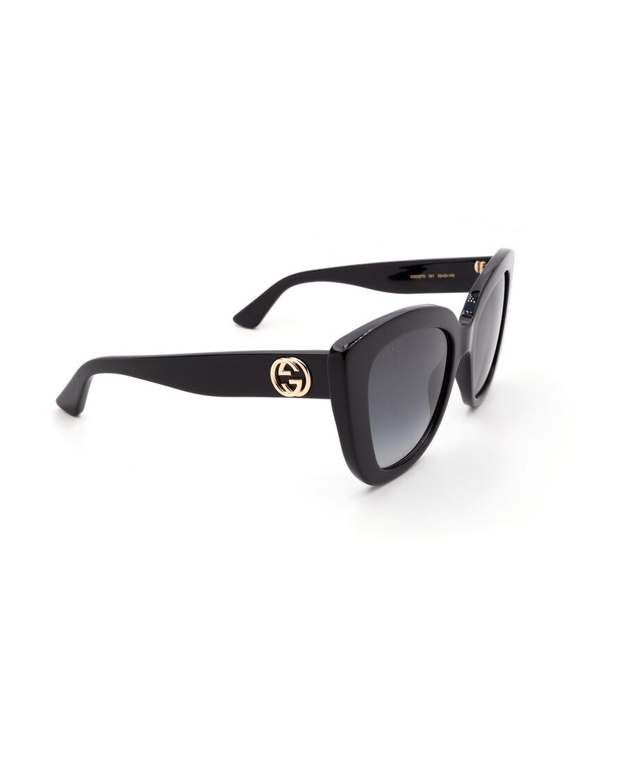Gucci Oversized Cat-eye Sunglasses In Gray
