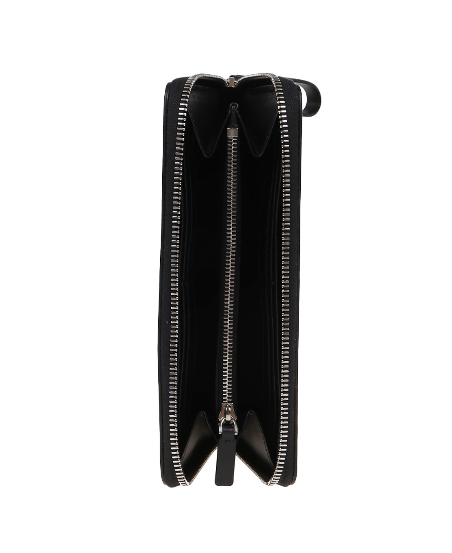 VALENTINO GARAVANI LOGO-PRINT ZIP-AROUND WALLET