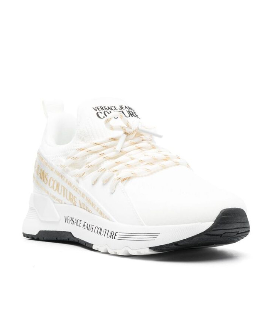 Versace Jeans Dynamic Low-top Sneakers In White
