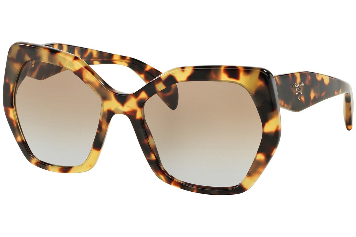 Shop Prada Full-frame Sunglasses In Multicolor