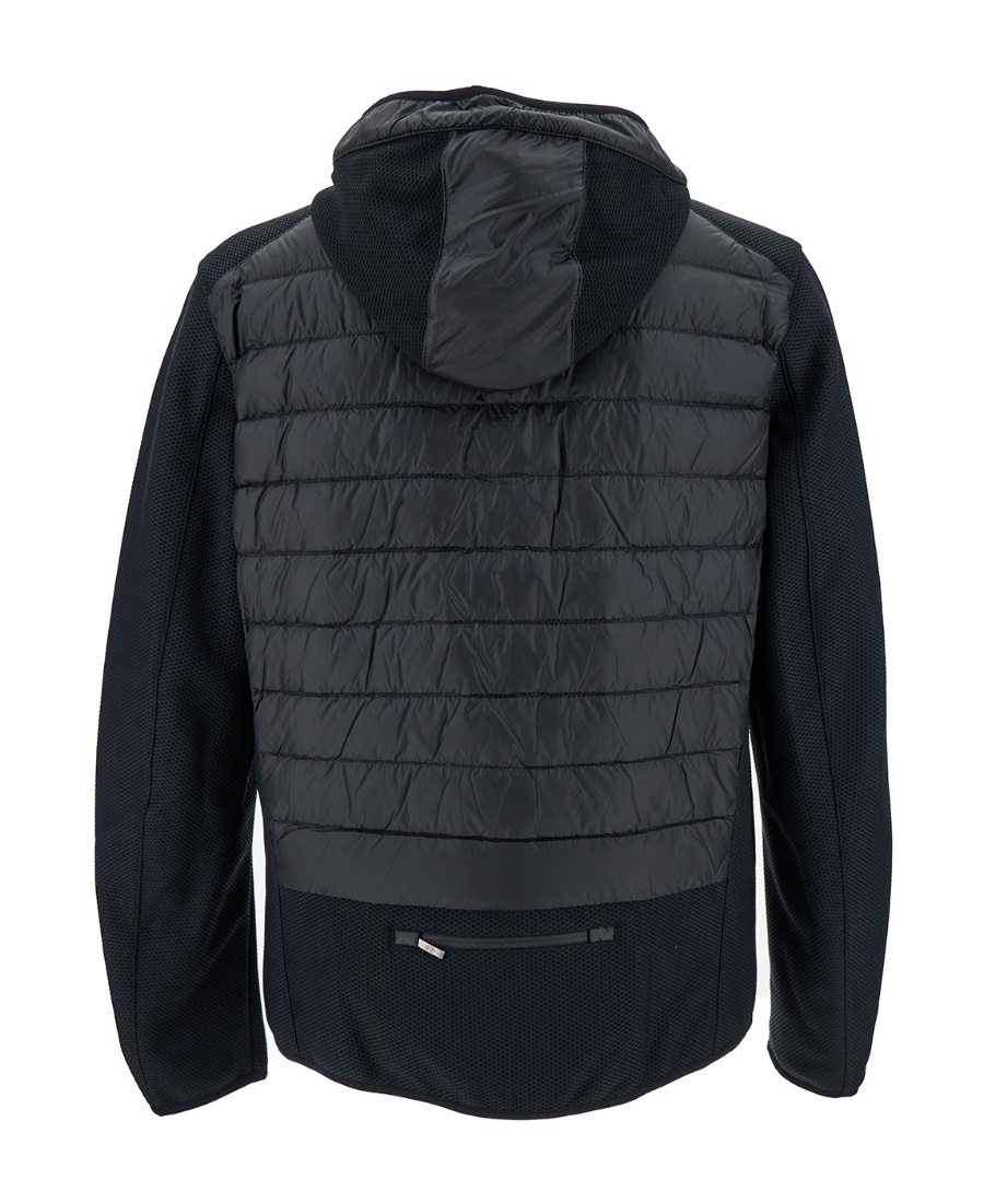 Parajumpers Nolan Padded And Spliced Down Jacket In Black