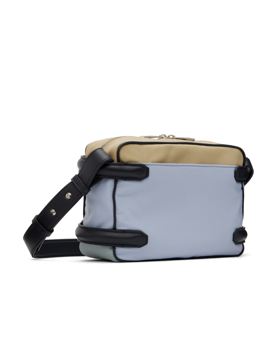 Alexander Mcqueen The Harness Shoulder Bag In Gray