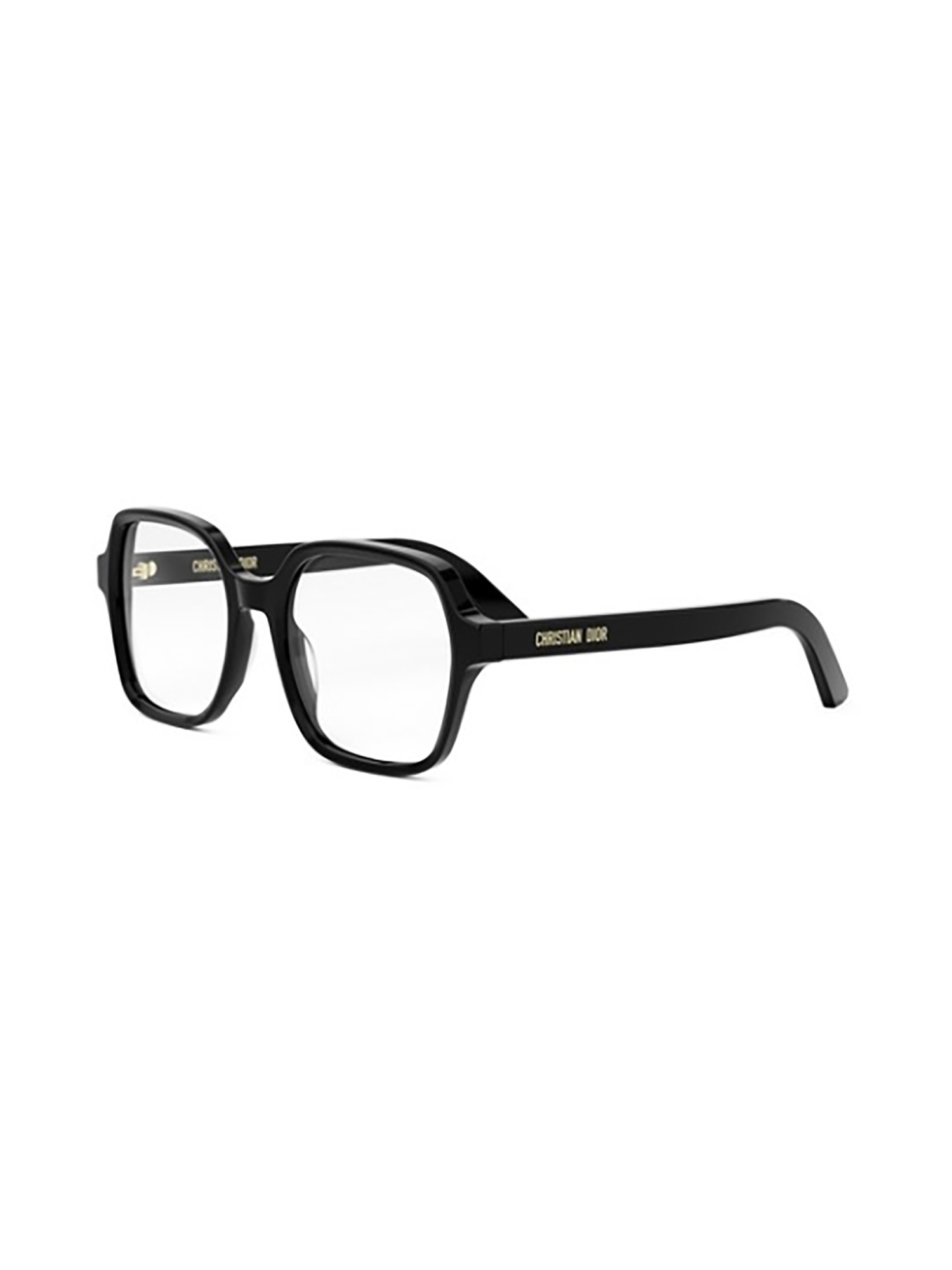 Dior Logo Flat Mirror In Black