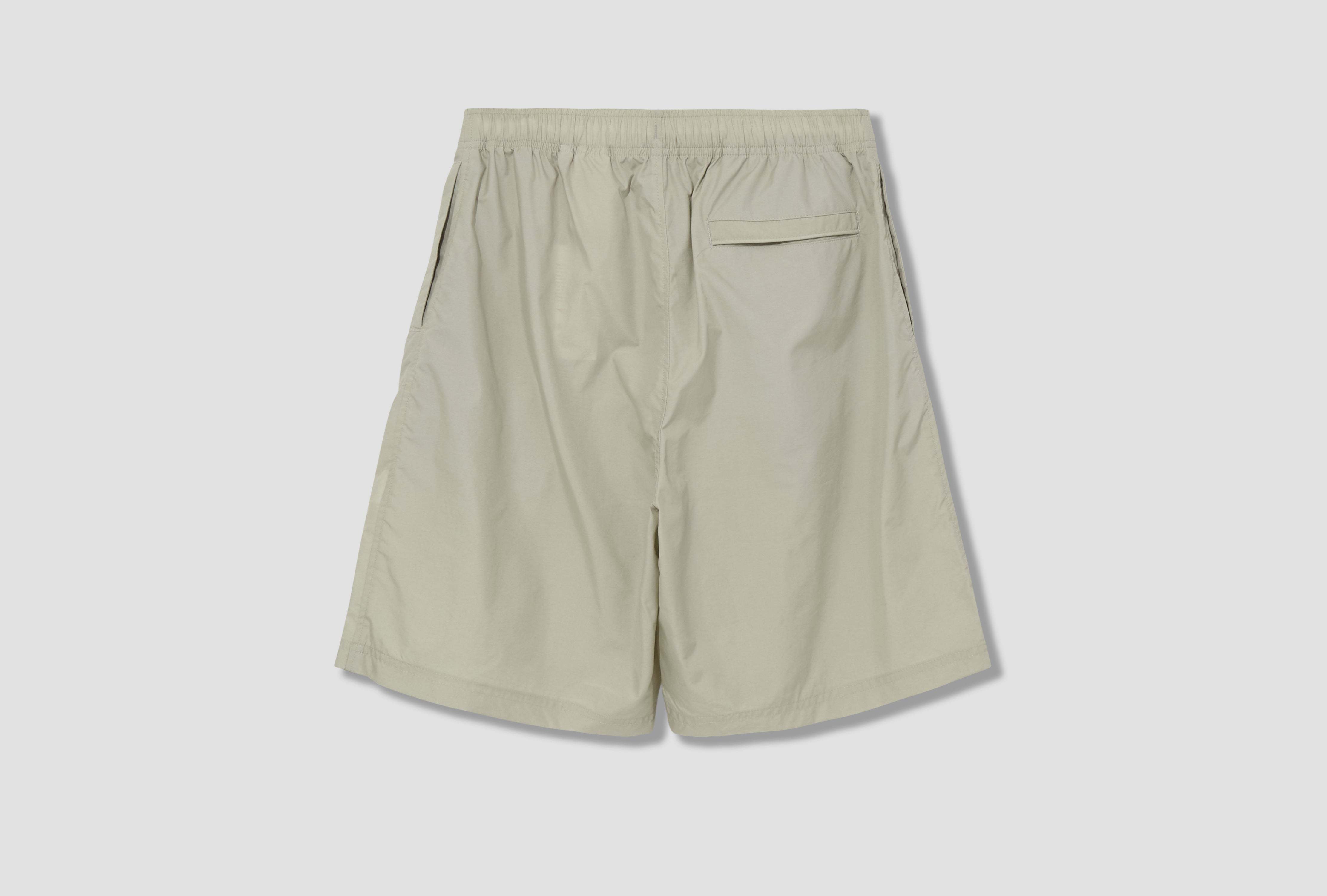 Danton Elastic Waist Shorts In Gray