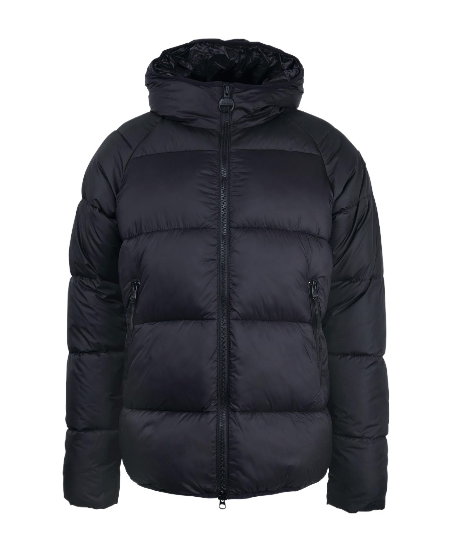 Shop Barbour Hoxton Quilted Padded Jacket In Black