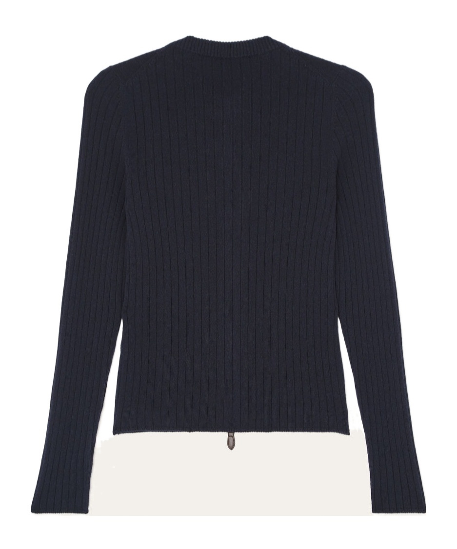 Loro Piana Knitted Jumper In Black