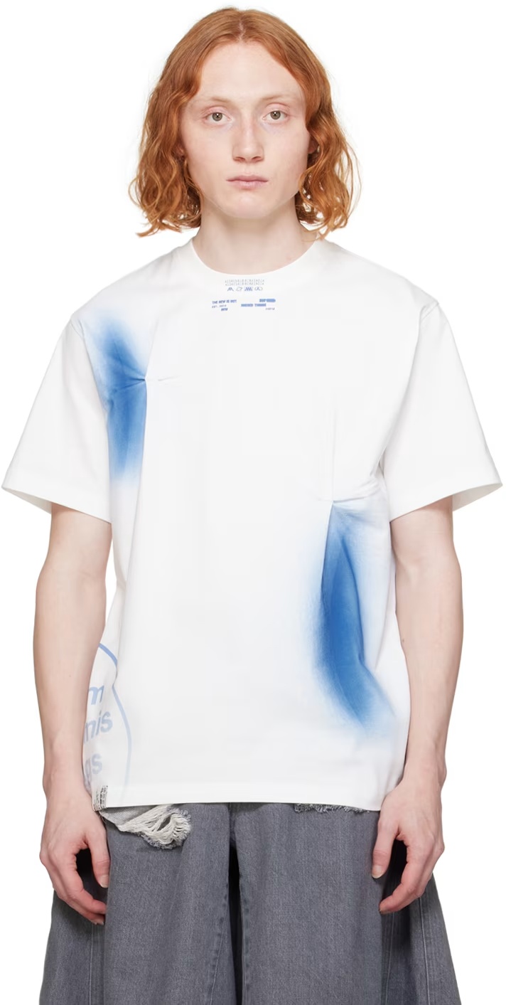 Ader Error Short-sleeved T-shirt In White