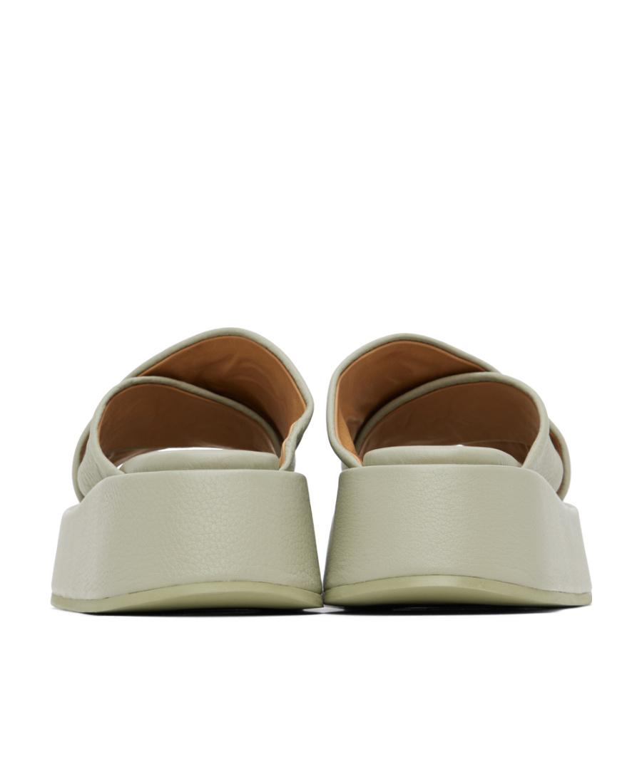 Marsèll Cold Drag With Round Head And Thick Bottom In Gray