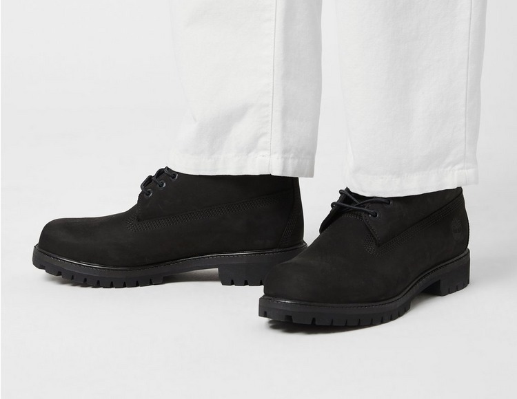 Shop Timberland Round-toe Lace-up Boots In Black