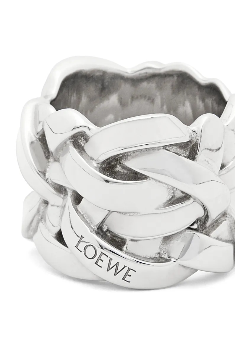 Loewe Nest Ring In White