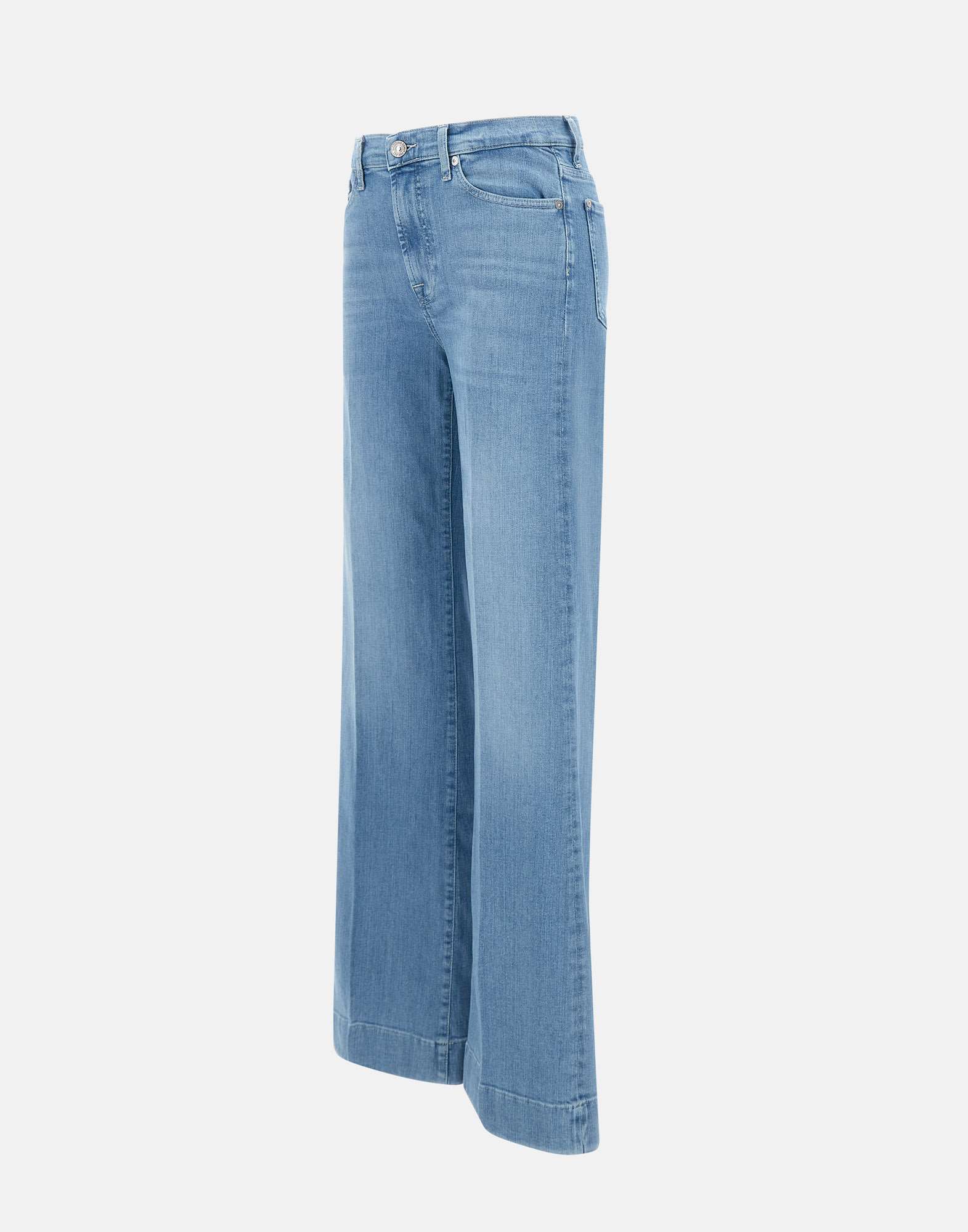 7 For All Mankind Flare Jeans In Blue